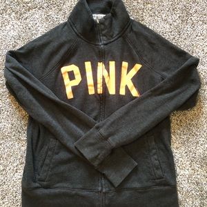 PINK full zip up
